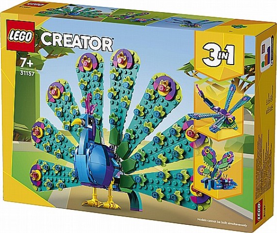 לגו קריאטור - טווס אקזוטי 31157