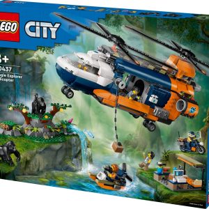 לגו סיטי - מסוק חוקר ג'ונגל במחנה הבסיס   60437