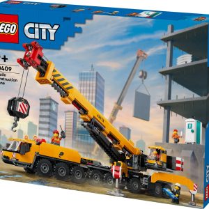 לגו סיטי - עגורן בנייה צהוב נייד   60409